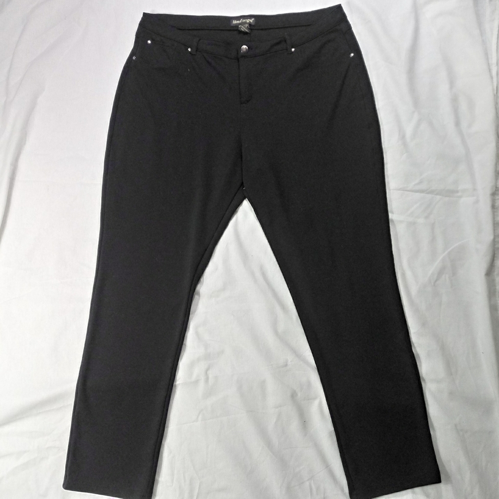 Like an Angel Black Stretch Pants